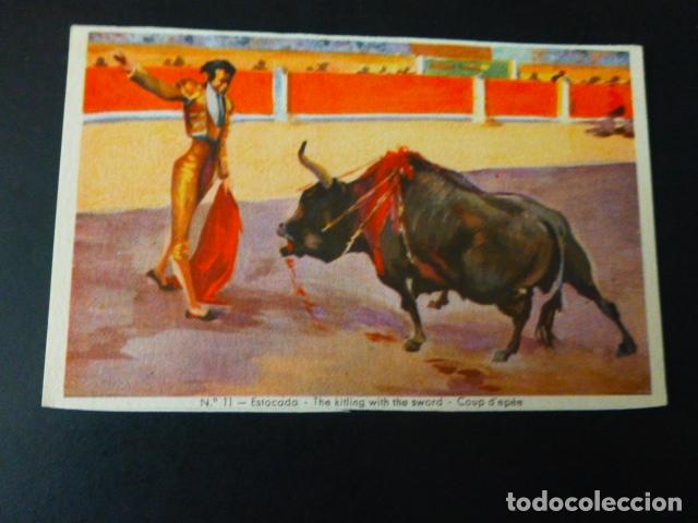Tauromaquia: ESTOCADA CORRIDA DE TOROS POSTAL TAURINA - Foto 1