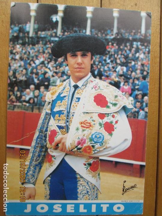 Tauromaquia: FOTOGRAF&Iacute;A TORERO JOSELITO - ROMERO.