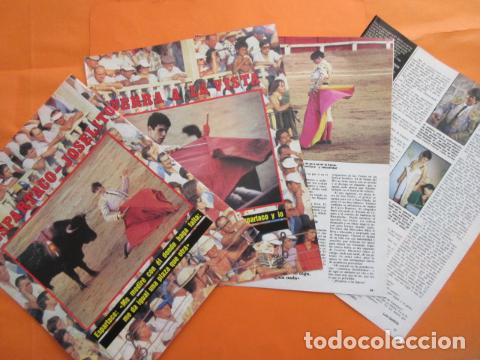 Tauromaquia: ARTICULO 1986 - ESPARTA Y JOSELITO GUERRA ABIERTA - TAMA&Ntilde;O 22,5 x 30 CM HOJA - 5 PAGINAS