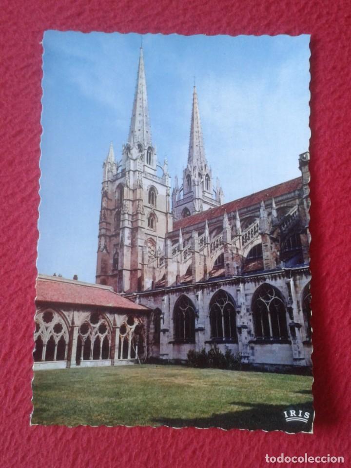 Tauromaquia: POST CARD FRANCIA FRANCE BAYONA BAYONNE COTE BASQUE COSTA VASCA CATH&Eacute;DRALE VUE DU CLO&Icirc;TRE CATEDRAL