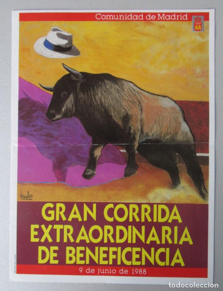 Tauromaquia: GRAN CORRIDA EXTRAORDINARIA DE BENEFICENCIA 1988 ( MADRID) JOSELITO,R. DE PAULA,CEPEDA