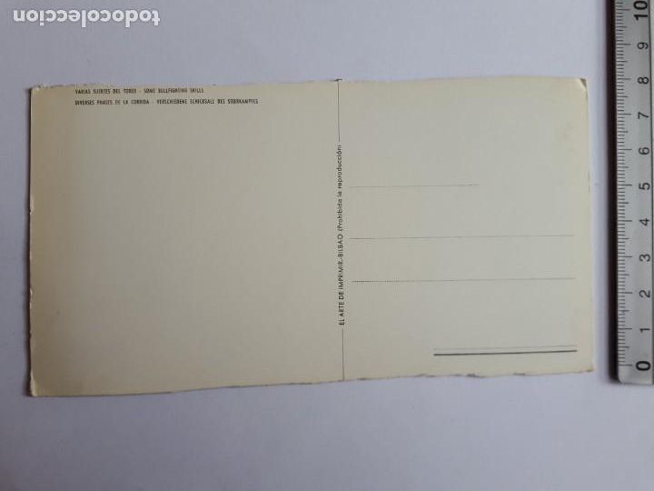 Tauromaquia: VARIAS SUERTES DEL TOREO. POSTAL - Foto 2