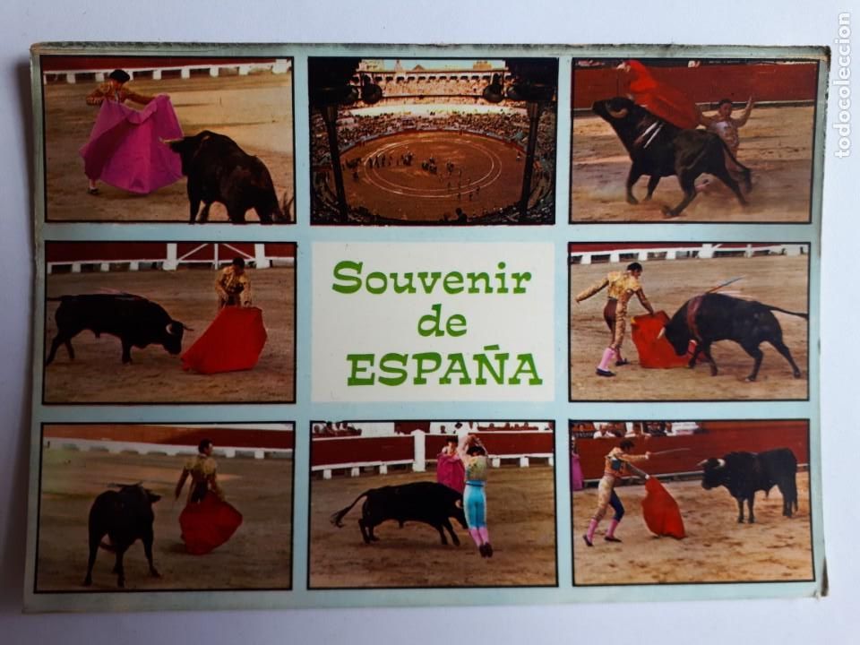 Tauromaquia: TOROS. SOUVENIR DE ESPA&Ntilde;A. POSTAL - Foto 1