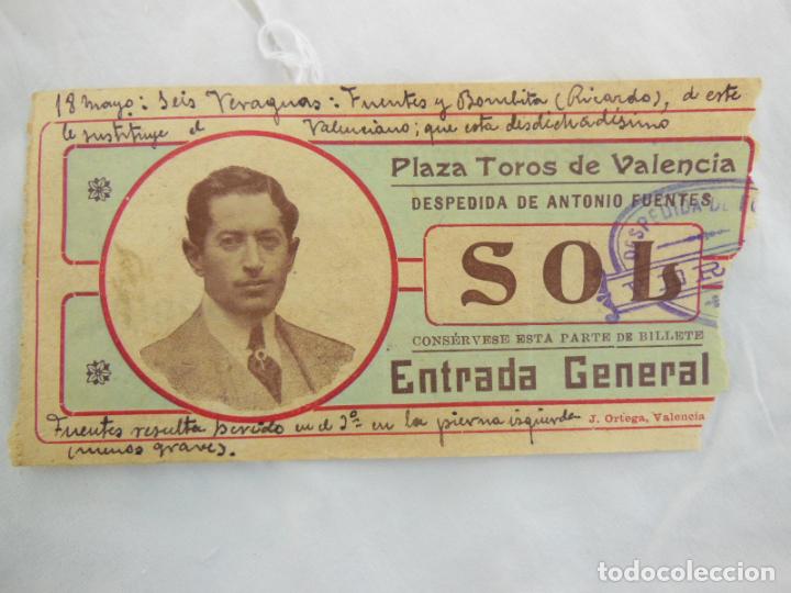 Tauromachia: PLAZA TOROS VALENCIA 1908. DESPEDIDA DE ANTONIO FUENTES
