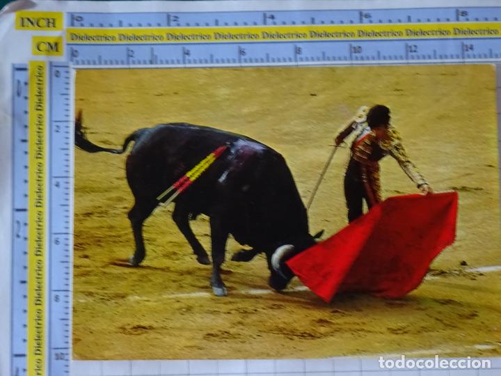 Bullfighting: POSTAL DE TOROS TAUROMAQUIA. A&Ntilde;O 1974. PASE NATURAL. 705 BEASCOA. 758