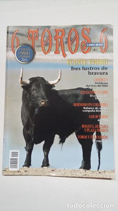 Tauromaquia: 6 TOROS 6. N&ordm; 916. SEMANARIO DE ACTUALIDAD TAURINA. 17 ENERO 2012. FUENTE YMBRO. TDKC62