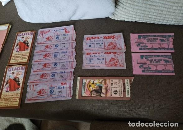 Tauromaquia: COLECCIÓN ENTRADAS originales a plazas de TOROS . . TAUROMAQUIA