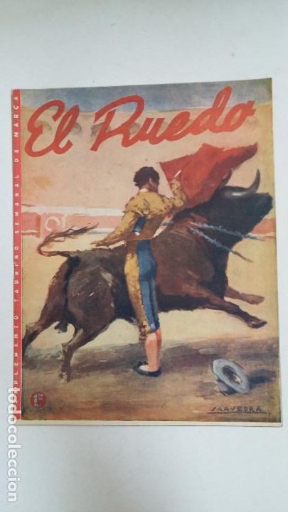 Tauromachie: EL RUEDO. - SUPLEMENTO TAURINO DE MARCA. N&ordm; 34. A&Ntilde;O II. 31 DE ENERO DE 1945. TDKPR3