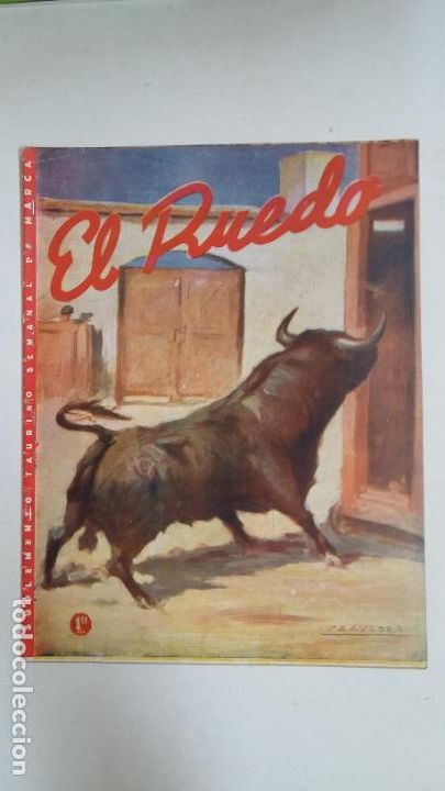 Tauromachie: EL RUEDO. - SUPLEMENTO TAURINO DE MARCA. N&ordm; 25. A&Ntilde;O I 29 DE NOVIEMBRE DE 1944. TDKPR3