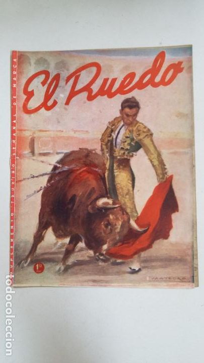 Tauromachia: EL RUEDO. - SUPLEMENTO TAURINO DE MARCA. N&ordm; 14. A&Ntilde;O I 13 DE SEPTIEMBRE DE 1944. TDKPR3