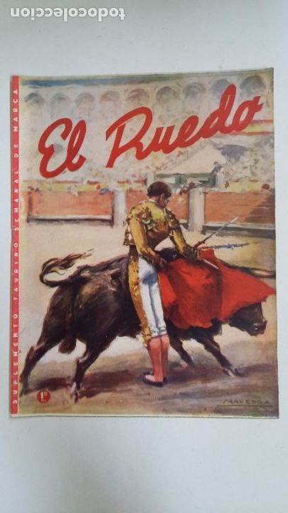 Stierkampf: EL RUEDO. - SUPLEMENTO TAURINO DE MARCA. N&ordm; 9. A&Ntilde;O I 9 DE AGOSTO DE 1944. TDKPR3