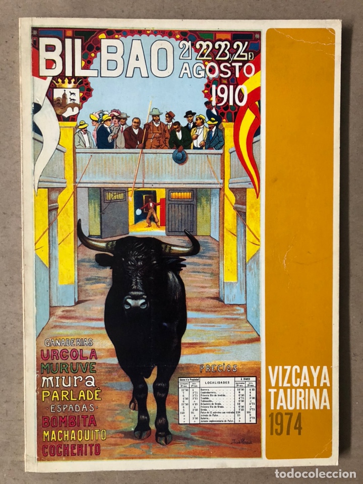 Tauromaquia: VIZCAYA TAURINA A&Ntilde;O 1974. 135 P&Aacute;GINAS.