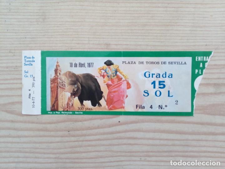 Stierkampf: Entrada Toros - Plaza De Toros De Sevilla 1977