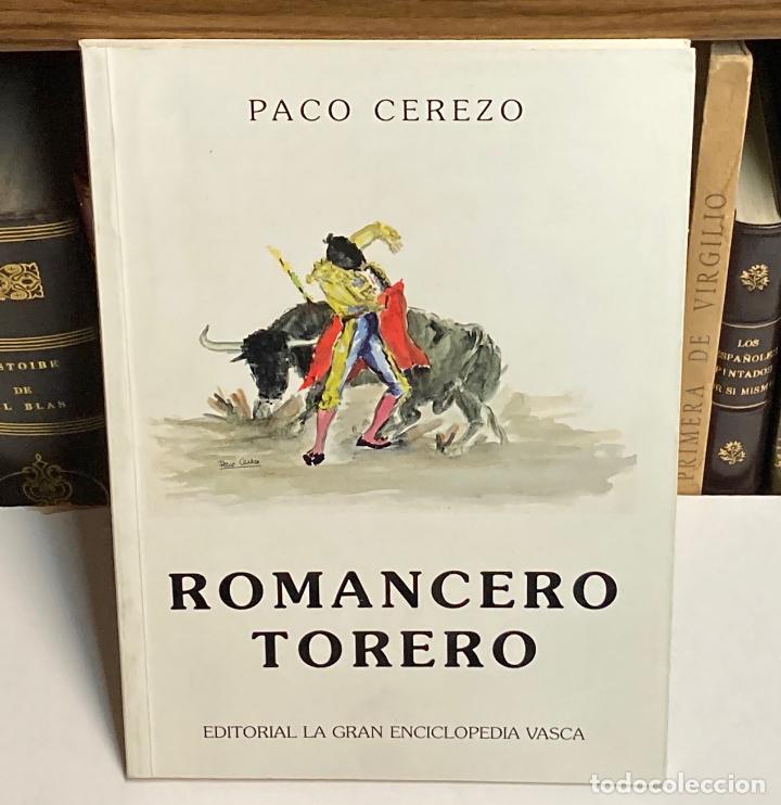 Tauromaquia: A&Ntilde;O 1995 - ROMANCERO TORERO POR PACO CEREZO - 500 EJEMPLARES CON ILUSTRACIONES DEL AUTOR TOROS