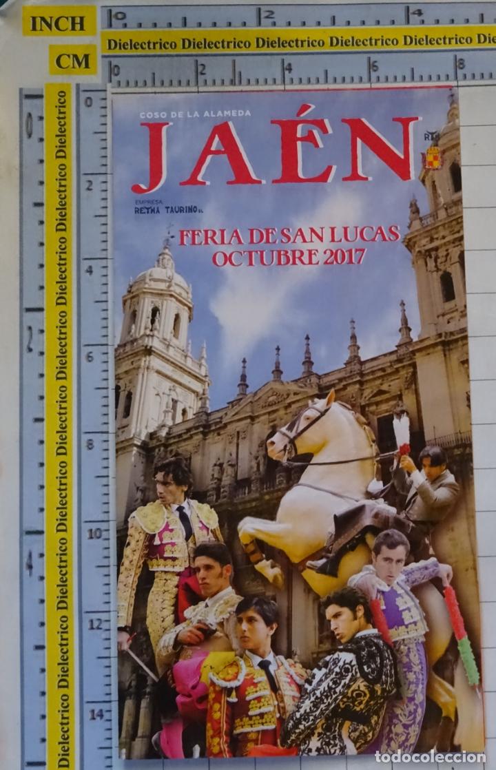 Tauromaquia: PROGRAMA DE TOROS DE LA FERIA DE JAEN 2017 FERIA DE SAN LUCAS - Foto 1