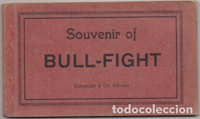 Stierkampf: BLOC POSTAL DE TOROS. SOUVENIR OF BULL-FIGHT. 12 POSTALES. PLAZA DE TOROS DE ALGECIRAS P-BLOC-328