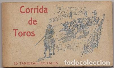 Stierkampf: BLOC POSTAL CORRIDA DE TOROS. 20 TARJETAS POSTALES P-BLOC-329