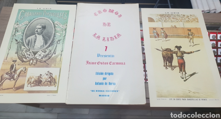 Bullfighting: N&deg;7 LITOGRAFIAS TAURINAS . CROMOS DE LA LIDIA . COMPLETO