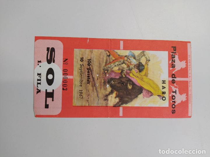 Tauromaquia: ENTRADA PLAZA DE TOROS DE HARO. 10 DE SEPTIEMBRE DE 1967. TDKP16