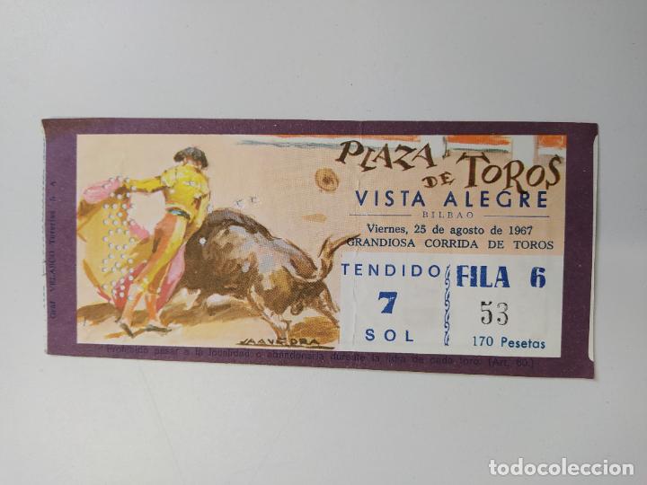 Stierkampf: ENTRADA PLAZA DE TOROS DE MADRID. VISTA ALEGRE. 25 DE AGOSTO DE 1967. TDKP16