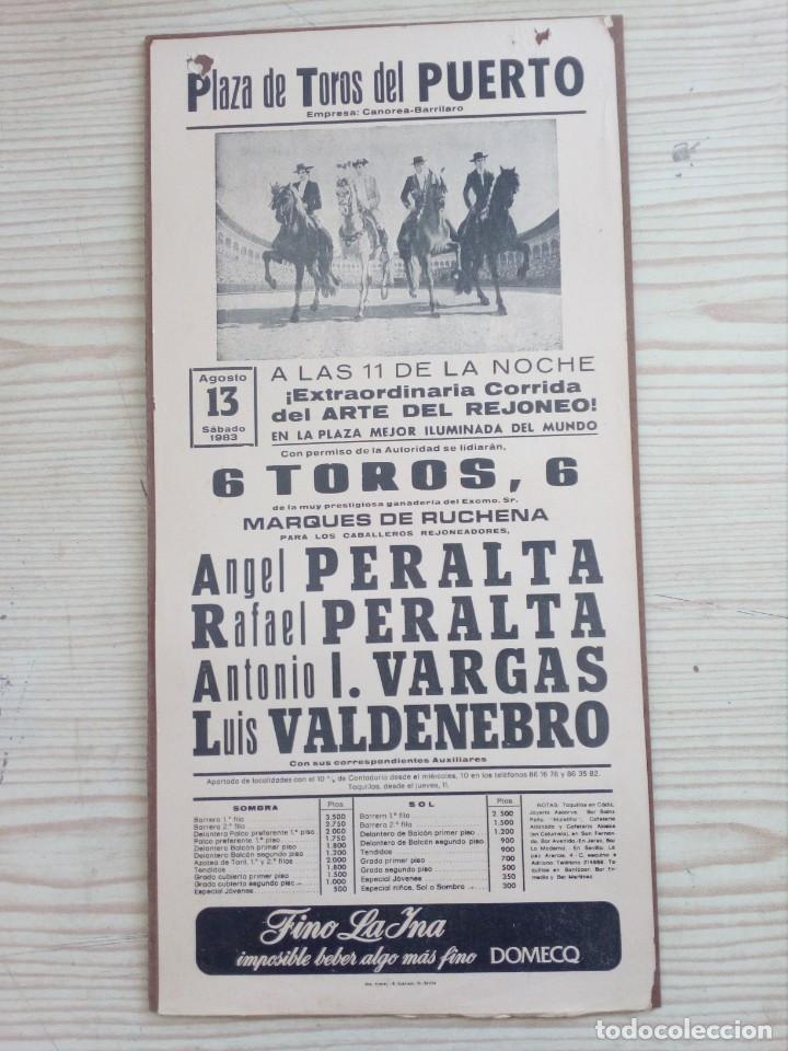 Bullfighting: Cartel De Toros Con Tablilla - Lote 011