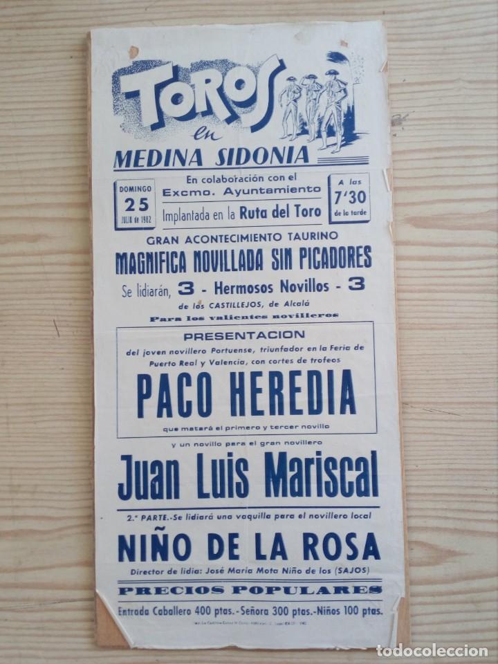 Tauromachia: Cartel De Toros Con Tablilla - Lote 017