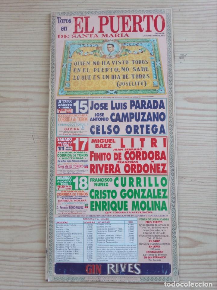 Stierkampf: Cartel De Toros Con Tablilla - Lote 018