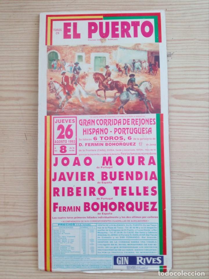 Bullfighting: Cartel De Toros Con Tablilla - Lote 022