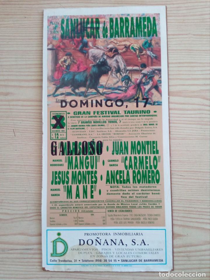 Stierkampf: Cartel De Toros Con Tablilla - Lote 028