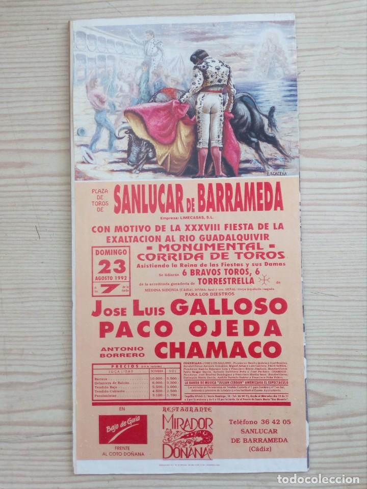 Bullfighting: Cartel De Toros Con Tablilla - Lote 029