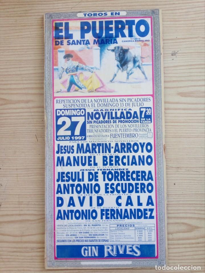Tauromachia: Cartel De Toros Con Tablilla - Lote 042