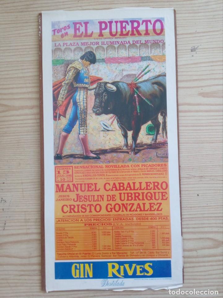Stierkampf: Cartel De Toros Con Tablilla - Lote 046