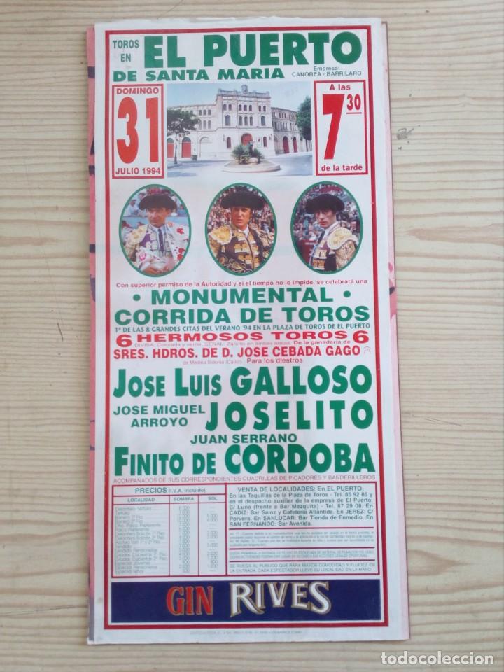 Tauromachia: Cartel De Toros Con Tablilla - Lote 063