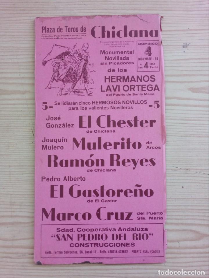 Stierkampf: Cartel De Toros Con Tablilla - Lote 066