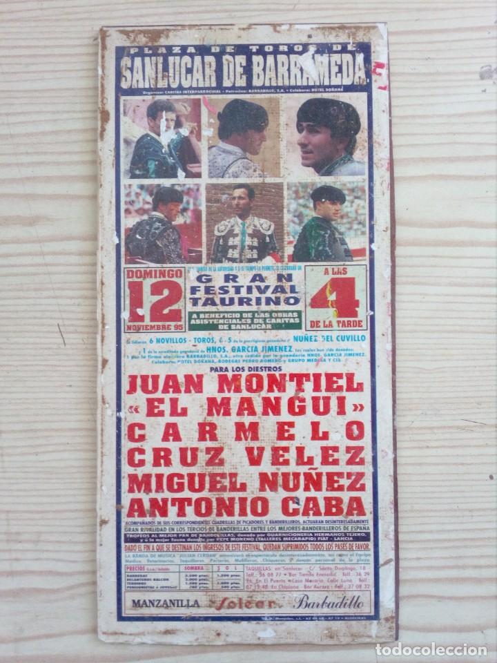 Stierkampf: Cartel De Toros Con Tablilla - Lote 080