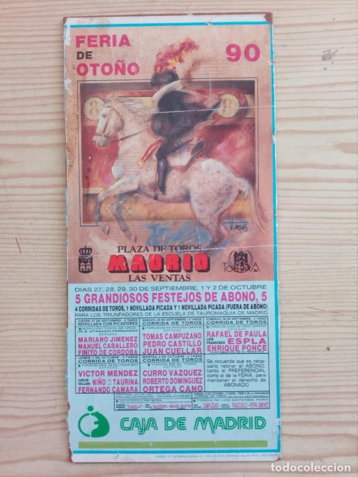 Stierkampf: Cartel De Toros Con Tablilla - Lote 096