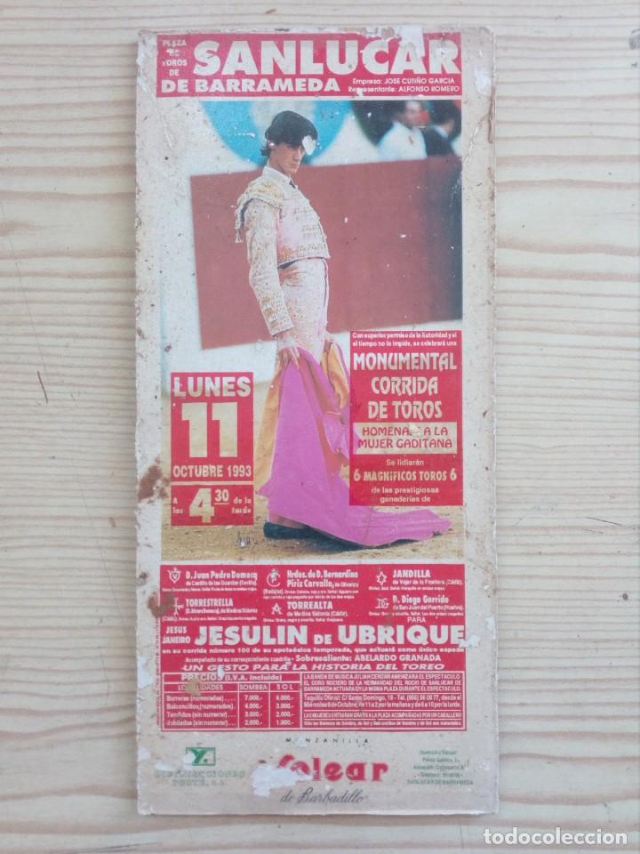 Tauromachia: Cartel De Toros Con Tablilla - Lote 101