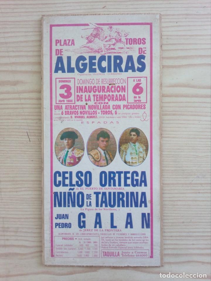 Tauromachia: Cartel De Toros Con Tablilla - Lote 102