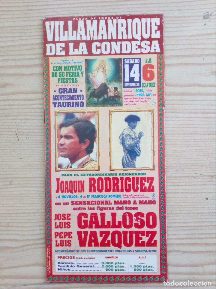 Stierkampf: Cartel De Toros Con Tablilla - Lote 105
