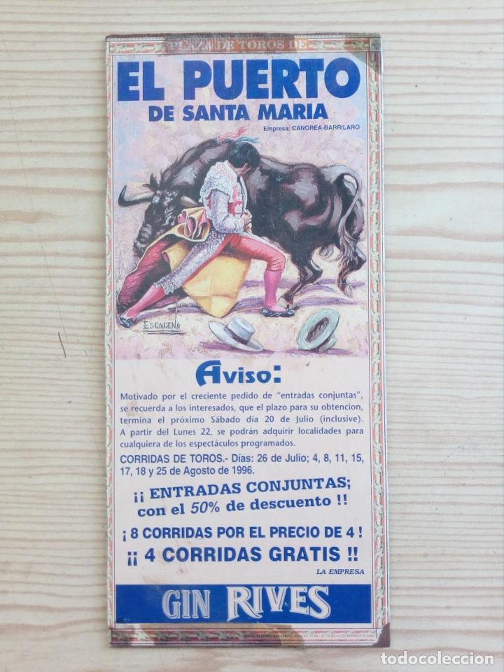 Tauromachia: Cartel De Toros Con Tablilla - Lote 113