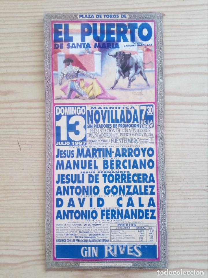 Stierkampf: Cartel De Toros Con Tablilla - Lote 115