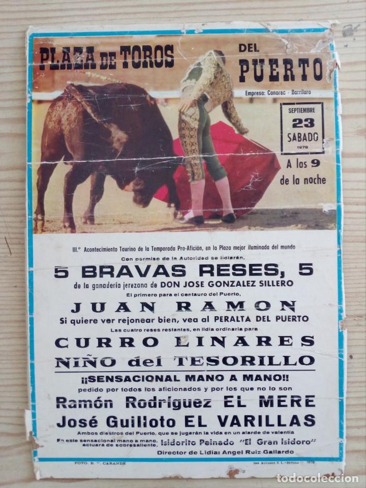 Stierkampf: Cartel De Toros Con Tablilla - Lote 118