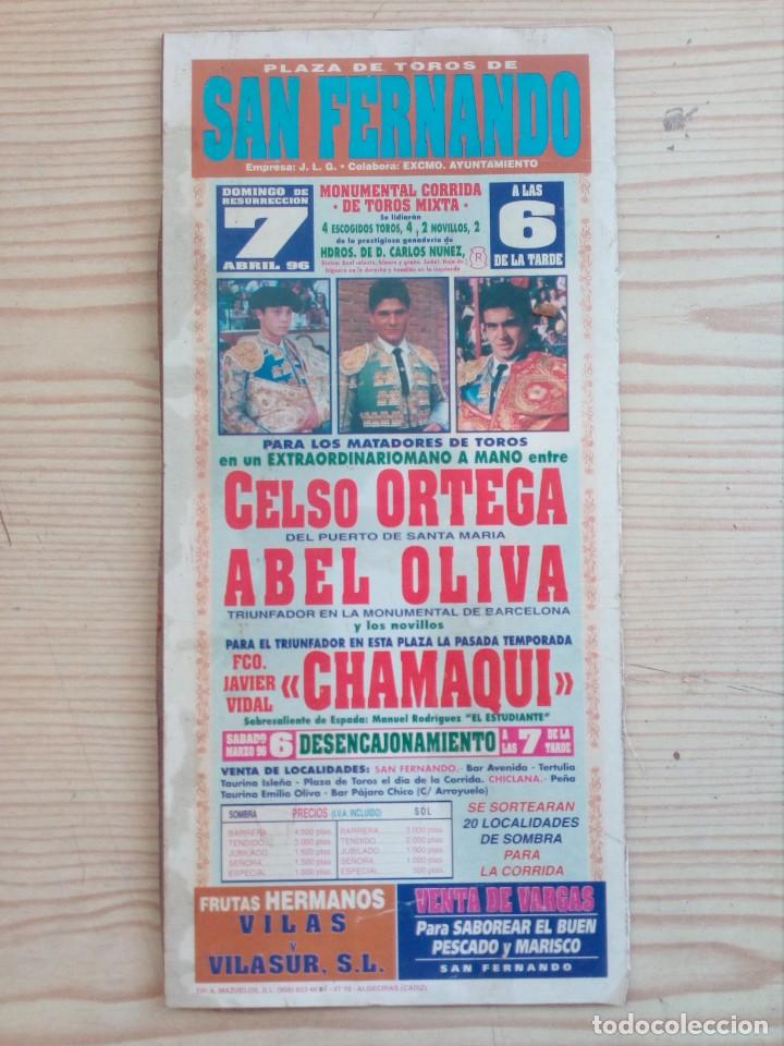 Bullfighting: Cartel De Toros Con Tablilla - Lote 121