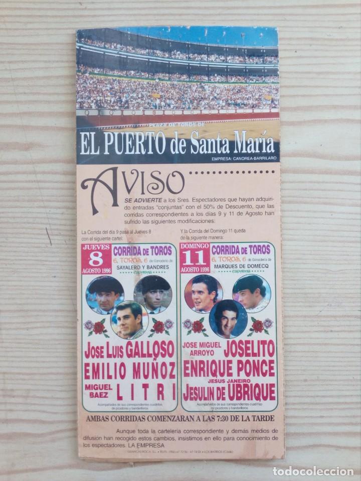 Stierkampf: Cartel De Toros Con Tablilla - Lote 085