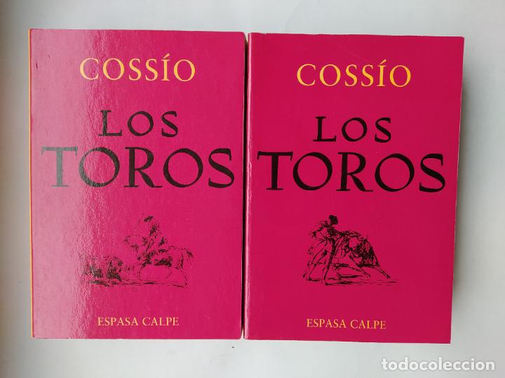 Bullfighting: COSSIO. LOS TOROS. TOMO I Y II. ESPASA CALPE. 2 VOLUMENES. TDK571