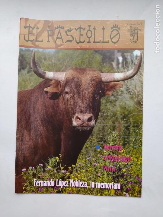 Tauromachia: EL PASEILLO. REVISTA INFORMATIVA DEL CLUB TAURINO LOGRO&Ntilde;ES. N&ordm; 25. DICIEMBRE 2008. TDKC88