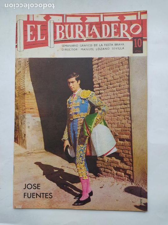 Tauromaquia: El Burladero. Semanario gr&aacute;fico de la Fiesta Brava. N&ordm; 170. 17 de mayo de 1967. Jos&eacute; Fuentes. TDKC73