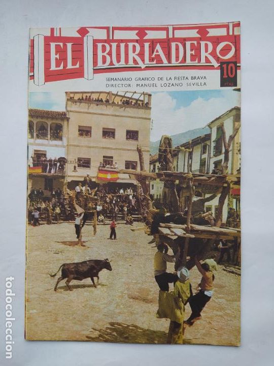 Tauromaquia: El Burladero. Semanario gr&aacute;fico de la Fiesta Brava. N&ordm; 108. 9 de marzo de 1966 TDKC73