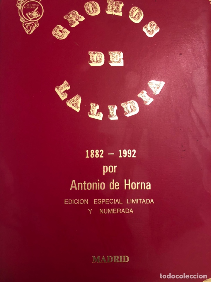 Tauromaquia: Cromos de Lidia 1882-1992 - Foto 1