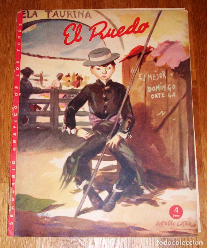 Bullfighting: EL RUEDO : Semanario Gr&aacute;fico de los Toros. A&ntilde;o IX ; Madrid, 19 junio 1952 ; N&ordm; 417